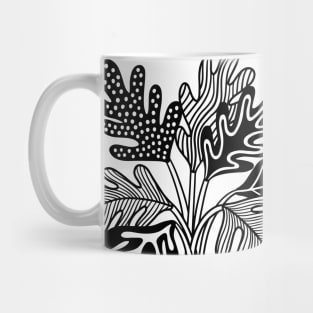 Zentangle plant Mug